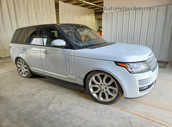 SALGS2EF6GA290274 2016 LAND ROVER RANGE White Вид спереду