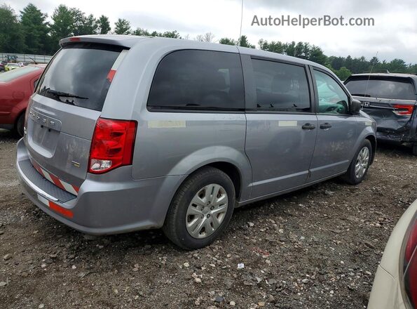 2C4RDGBG8KR798674 2019 DODGE GRAND Silver Front right