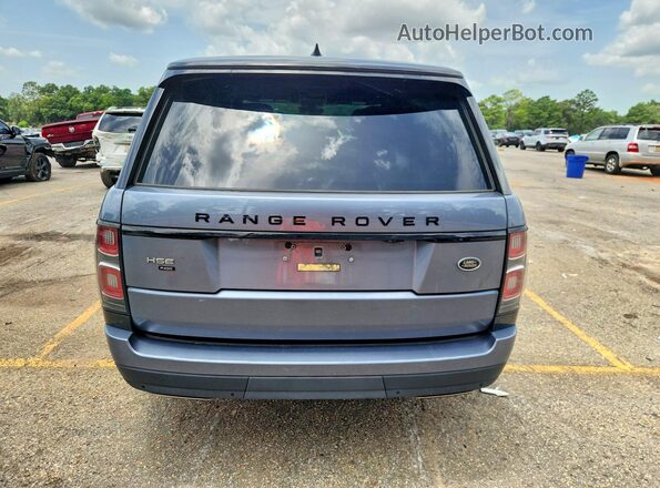 SALGS2RU8LA598291 2020 LAND ROVER RANGE ROVER Синий Вид салона спереди
