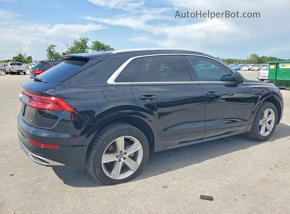 WA1AVAF11KD016256 2019 AUDI Q8 Черный Передняя правая четверть
