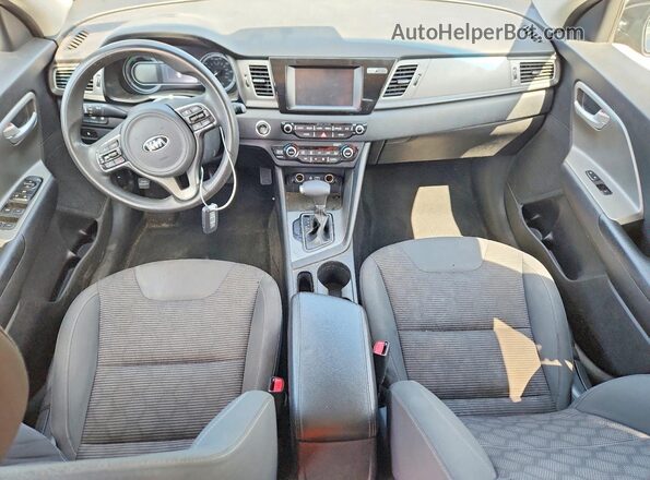 KNDCB3LC4K5259157 2019 KIA NIRO Черный Вид щитка приборов