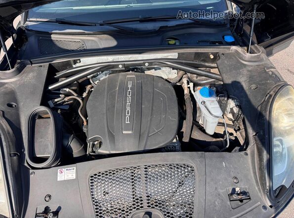 WP1AA2A52HLB03856 2017 PORSCHE MACAN Black Вид панелі приладів