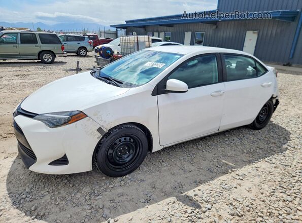 2T1BURHE1KC223934 2019 TOYOTA COROLLA White Trasero izquierdo
