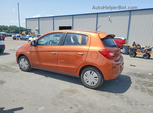 ML32A3HJ3JH014615 2018 MITSUBISHI MIRAGE Orange Tył prawy