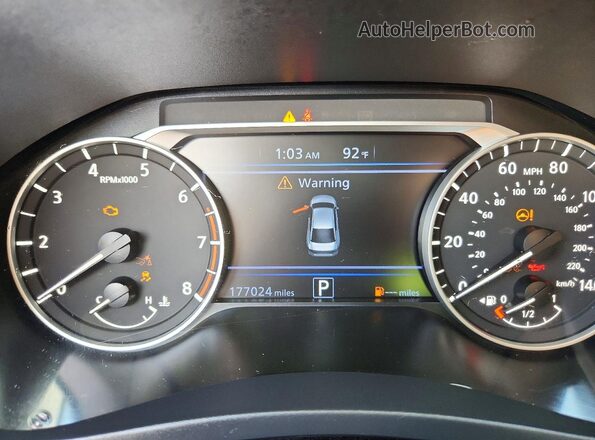 1N4BL4DW0MN311450 2021 NISSAN ALTIMA Черный Вид задних сидений