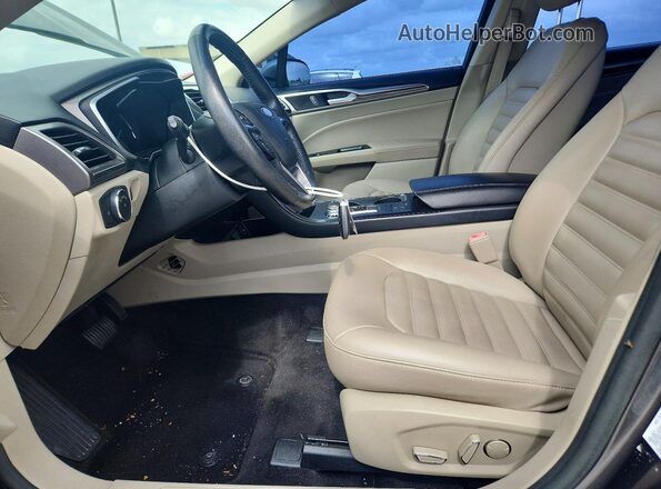 3FA6P0MU6KR137357 2019 FORD FUSION Угольный Вид панели приборов