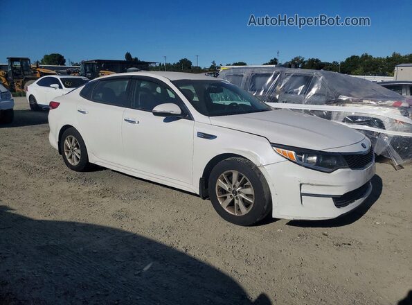 5XXGT4L33JG191772 2018 KIA OPTIMA White Vista frontal