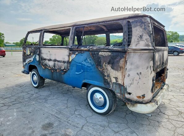 2212083462 1971 VOLKSWAGEN TRANSORTER Синий Задняя левая четверть