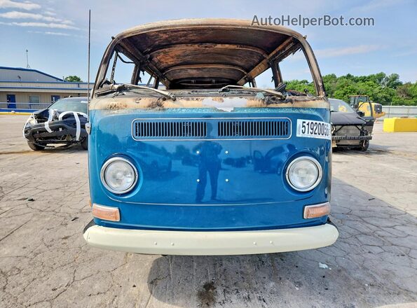 2212083462 1971 VOLKSWAGEN TRANSORTER Синий Вид спереди