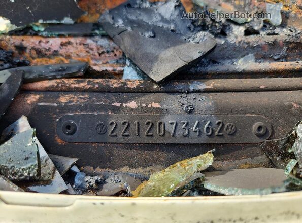 2212083462 1971 VOLKSWAGEN TRANSORTER Синий Вид наклейки с VIN-кодом
