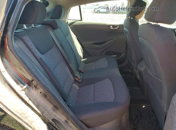 KMHC65LC8KU180642 2019 HYUNDAI IONIQ Black უკანა სალონის ხედი