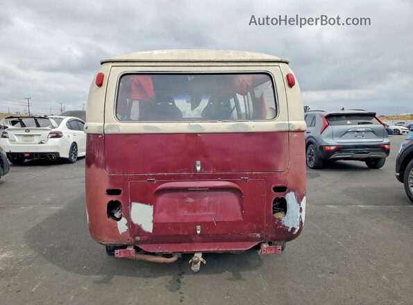 2212200285 1971 VOLKSWAGEN TRANSPORTE Two Tone Вид ззаду