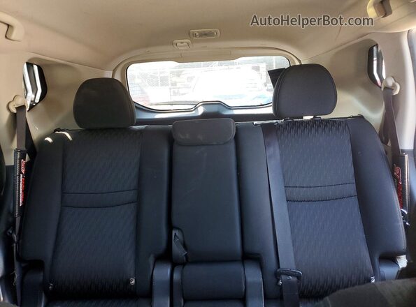 KNMAT2MV7JP541469 2018 NISSAN ROGUE Black Rear interior view