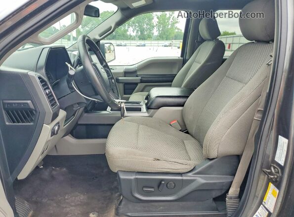 1FTEW1EP7KFA57120 2019 FORD F150 Gray Առջևի վահանակի տեսք