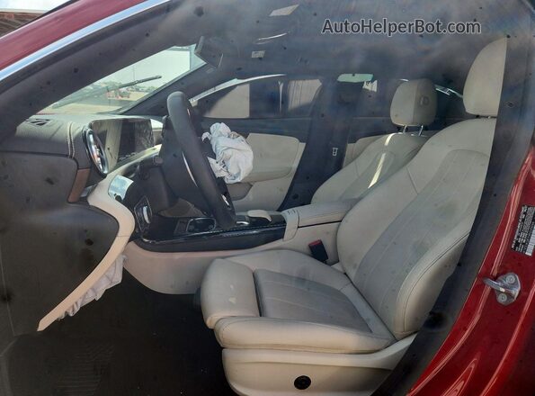 W1K5J4GB7MN225094 2021 MERCEDES-BENZ CLA-CLASS Red Vista del salpicadero