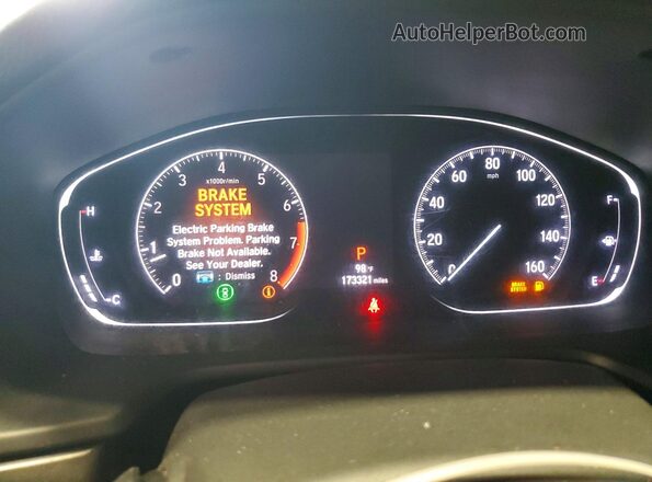 1HGCV1F13JA123924 2018 HONDA ACCORD Золотой Вид задних сидений