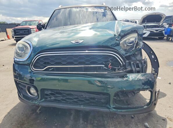 WMZYT3C38J3E00831 2018 MINI COOPER Green Հետևի տեսք