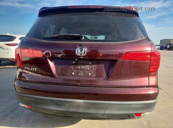 5FNYF5H73GB022327 2016 HONDA PILOT Brown Vista interior delantera