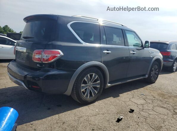 JN8AY2NCXH9502876 2017 NISSAN ARMADA Black წინა მარჯვენა