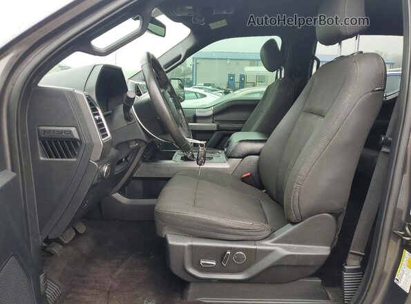 1FTEW1EG5GFD47704 2016 FORD F150 Gray Vista del salpicadero