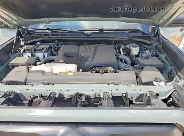 5TFLA5DB3SX271874 2025 TOYOTA TUNDRA Green Engine compartment view