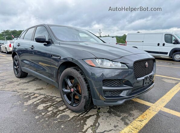 SADCK2BN0HA087453 2017 JAGUAR F-PACE Green Trasero izquierdo
