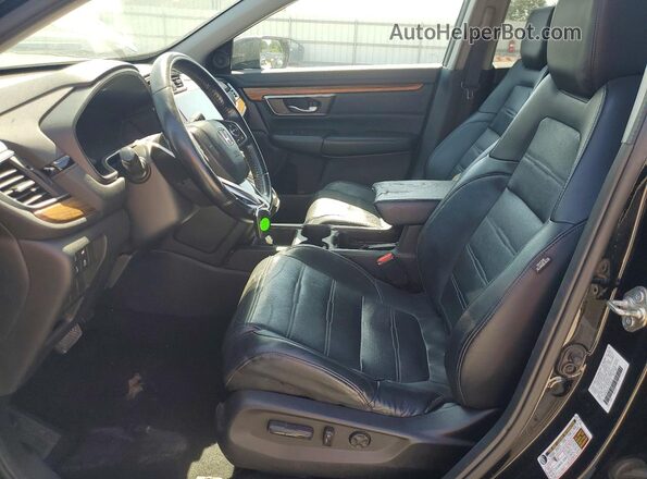 7FARW2H8XJE048320 2018 HONDA CR-V Black Առջևի վահանակի տեսք