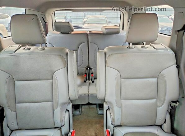 1GKKNMLS7JZ232210 2018 GMC ACADIA Красный Вид задней части салона
