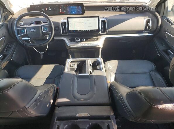 1FMJU1M81SEA35551 2025 FORD EXPEDITION White ხელსაწყოთა პანელის ხედი
