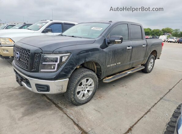 1N6AA1EK9KN510223 2019 NISSAN TITAN Black Հետևի ձախ
