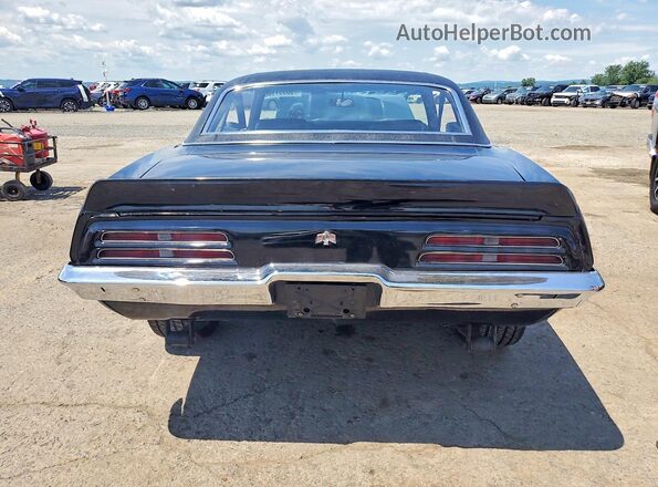 223379L109838 1969 PONTIAC FIREBIRD Black Vista trasera