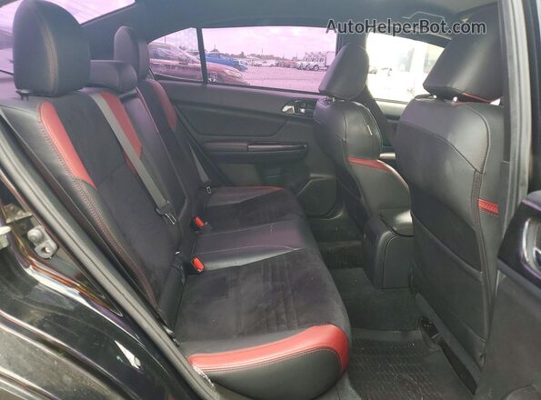 JF1VA1B69L9812056 2020 SUBARU WRX Black Вид задньої частини салону