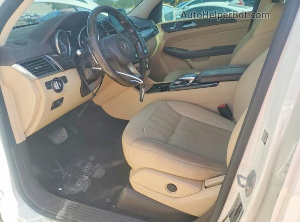 4JGDF6EE9HA835099 2017 MERCEDES-BENZ GLS White Առջևի վահանակի տեսք