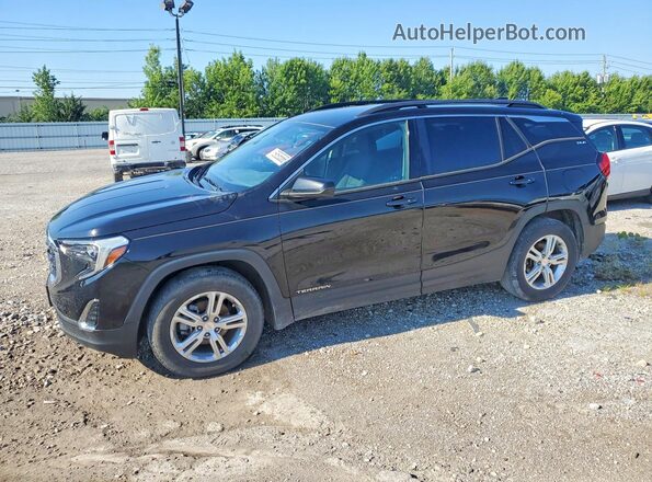 3GKALNEU0JL248133 2018 GMC TERRAIN Black Հետևի ձախ