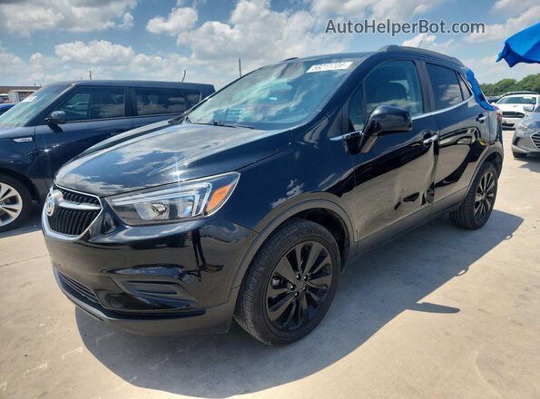 KL4CJESM1MB371471 2021 BUICK ENCORE Black უკანა მარცხენა