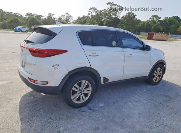 KNDPM3AC2H7108006 2017 KIA SPORTAGE Белый Передняя правая четверть