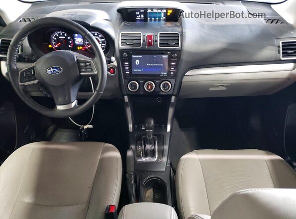JF2SJAXC3GH511789 2016 SUBARU FORESTER Blue Instrument cluster view
