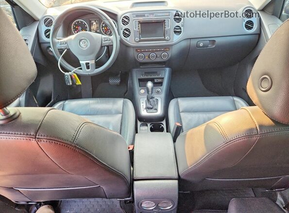 WVGBV7AX3GW546387 2016 VOLKSWAGEN TIGUAN Синий Вид щитка приборов
