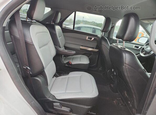 1FMSK8DHXMGA02641 2021 FORD EXPLORER White Widok komory silnika