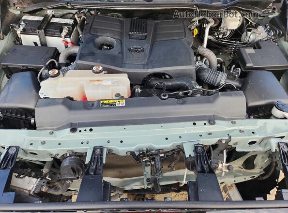 5TFLA5DB5NX035523 2022 TOYOTA TUNDRA Green Vista del compartimento del motor
