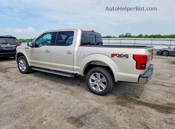 1FTEW1EG7JKC06633 2018 FORD F150 Gold Rear right