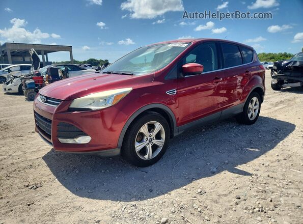 1FMCU0G74GUC28957 2016 FORD ESCAPE Red Trasero izquierdo