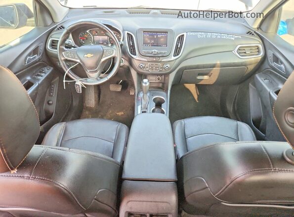 3GNAXKEV3LL265784 2020 CHEVROLET EQUINOX Black Սարքավորումների վահանակի տեսք