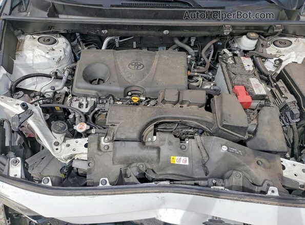 JTMW1RFV8ND090996 2022 TOYOTA RAV4 Белый Вид подкапотного пространства