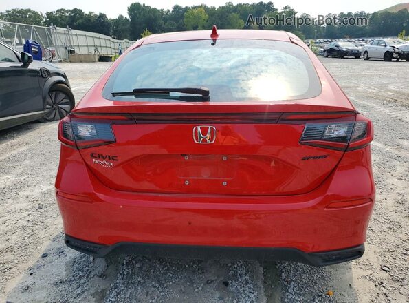 19XFL2H87TE011581 2026 HONDA CIVIC Red Widok wnętrza z przodu