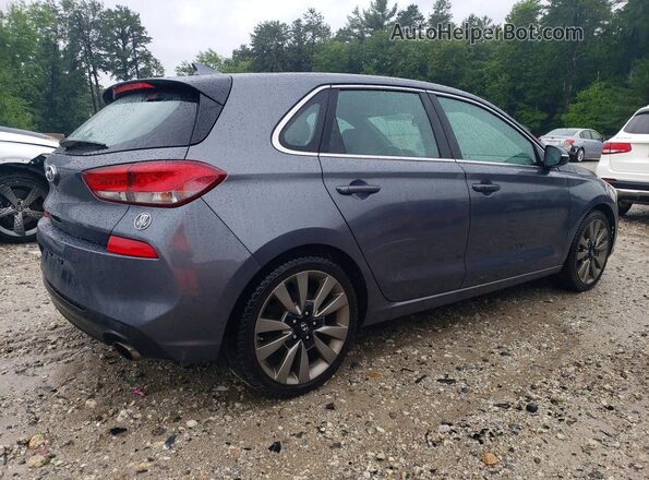 KMHH55LC7JU024129 2018 HYUNDAI ELANTRA Charcoal წინა მარჯვენა
