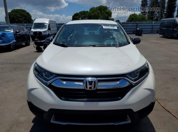 2HKRW6H33JH225671 2018 HONDA CR-V White Вид ззаду