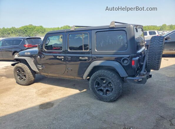 1C4HJXDN7JW283462 2018 JEEP WRANGLER Black Rear right