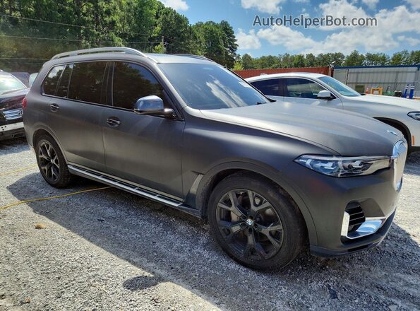 5UXCX4C53KLS39033 2019 BMW X7 Gray Դիմացի տեսք