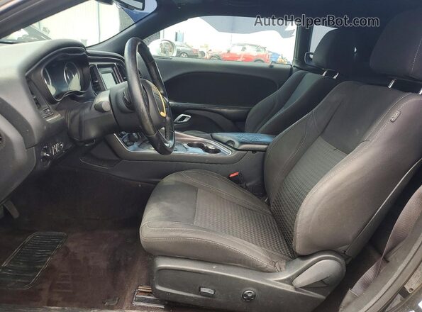 2C3CDZAGXGH200752 2016 DODGE CHALLENGER Черный Вид панели приборов